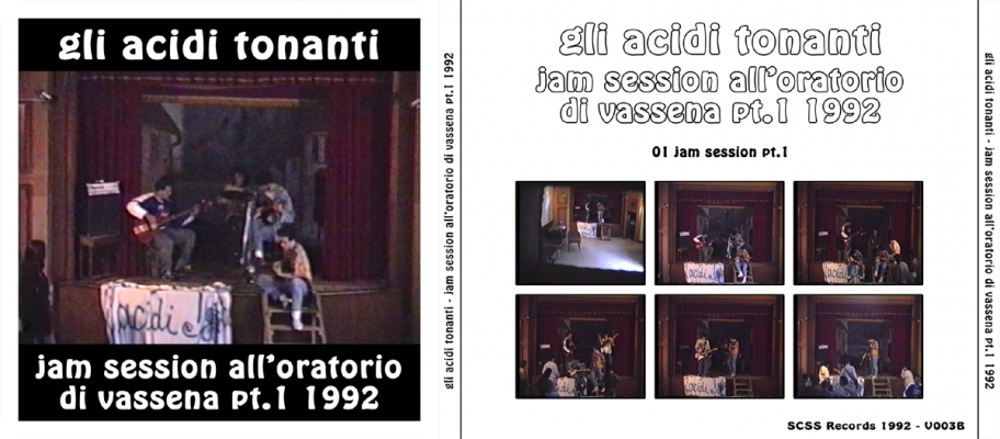 v003b gli acidi tonanti: jam session all'oratorio di vassena pt1 1992